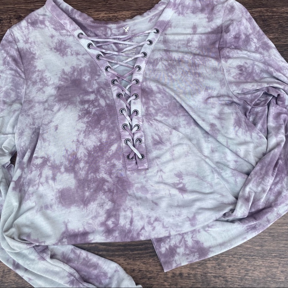 American Eagle Outfitters Womens Soft and Sexy Long Sleeve Tee